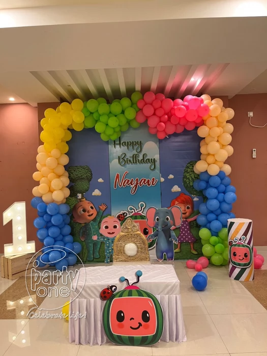 birthday Cocomelon Theme Decoration
